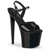 Pleaser - RAZZLE809 Sandale à bride à la cheville, Pole dance chaussures - Noir Product image
